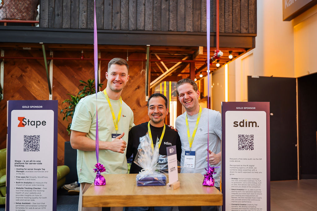 Jesse en Steven van SDIM bij Digital Analytics Summit 2025