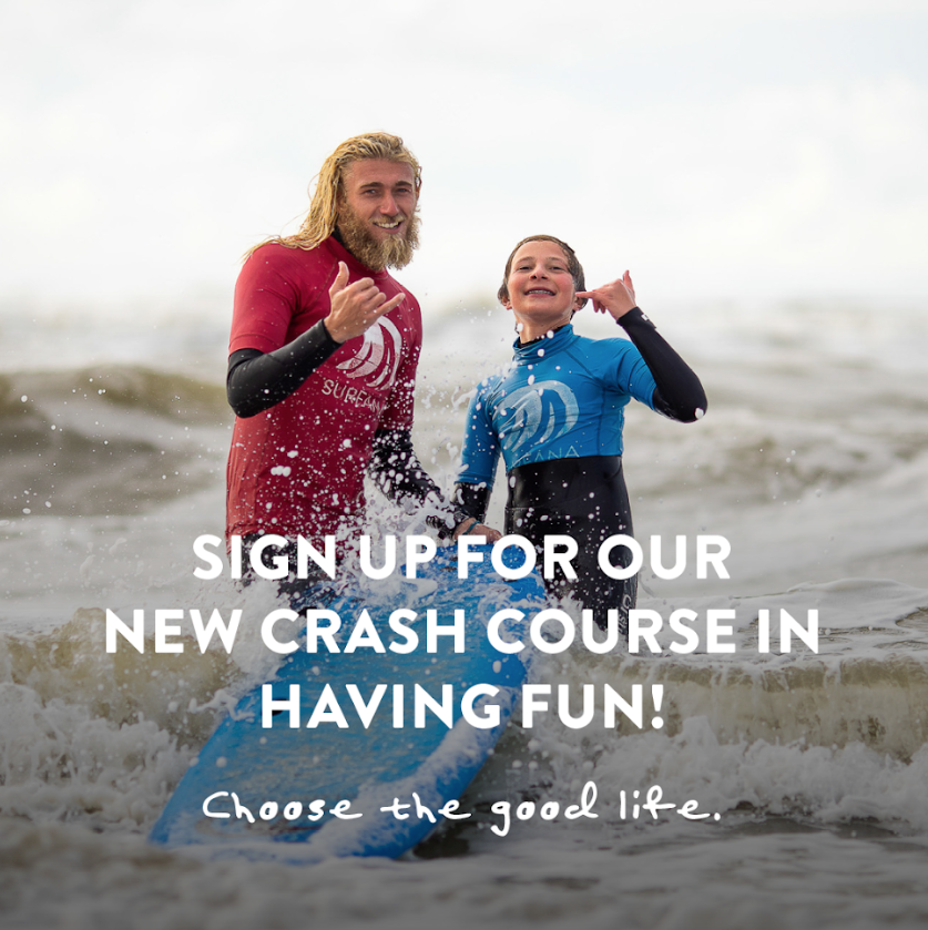 Surfana advertentie