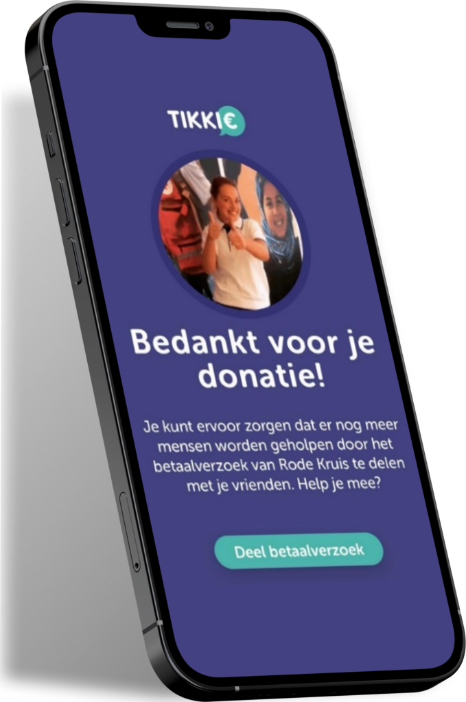 Rode Kruis Tikkie en Meta campagne