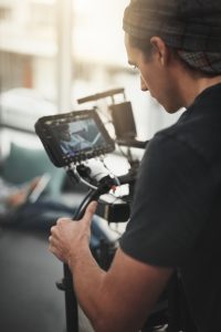 Man die filmt, videoproductie