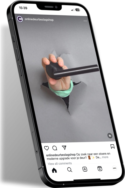 Online Deurbeslagshop (ODS) short form video content case