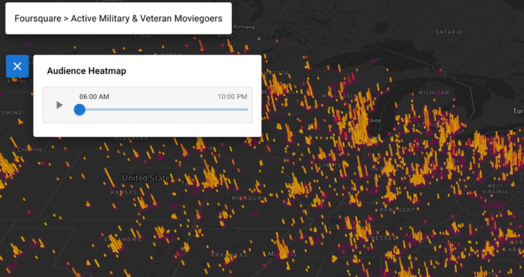 Audience Heatmap Vistar Media