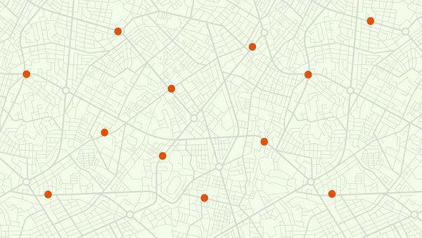 DOOH locatiedata visualisatie