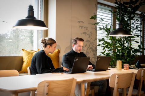 SDIM collega's Roos en Dylan