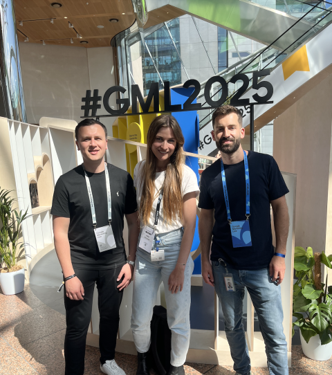 Andrei en Anne bij Google Marketing Live in Dublin 2025