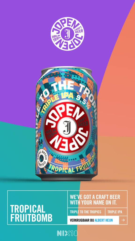 Jopen Triple to the tropics advertentie