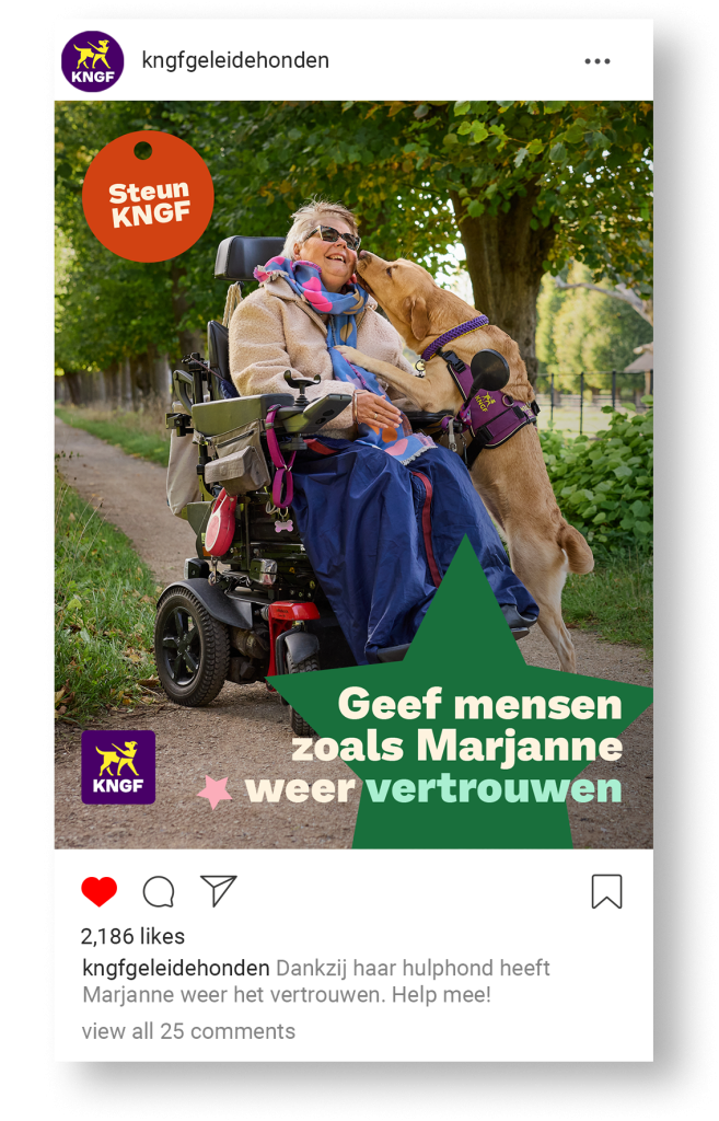 Campagne voor KNGF door SDIM
