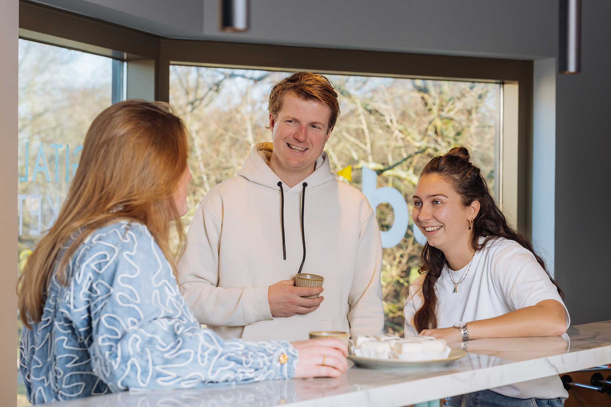 SDIM collega's Ruud, Birgit en Sabine
