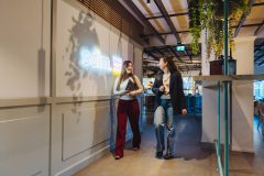 SDIM collega's Melissa en Sabine