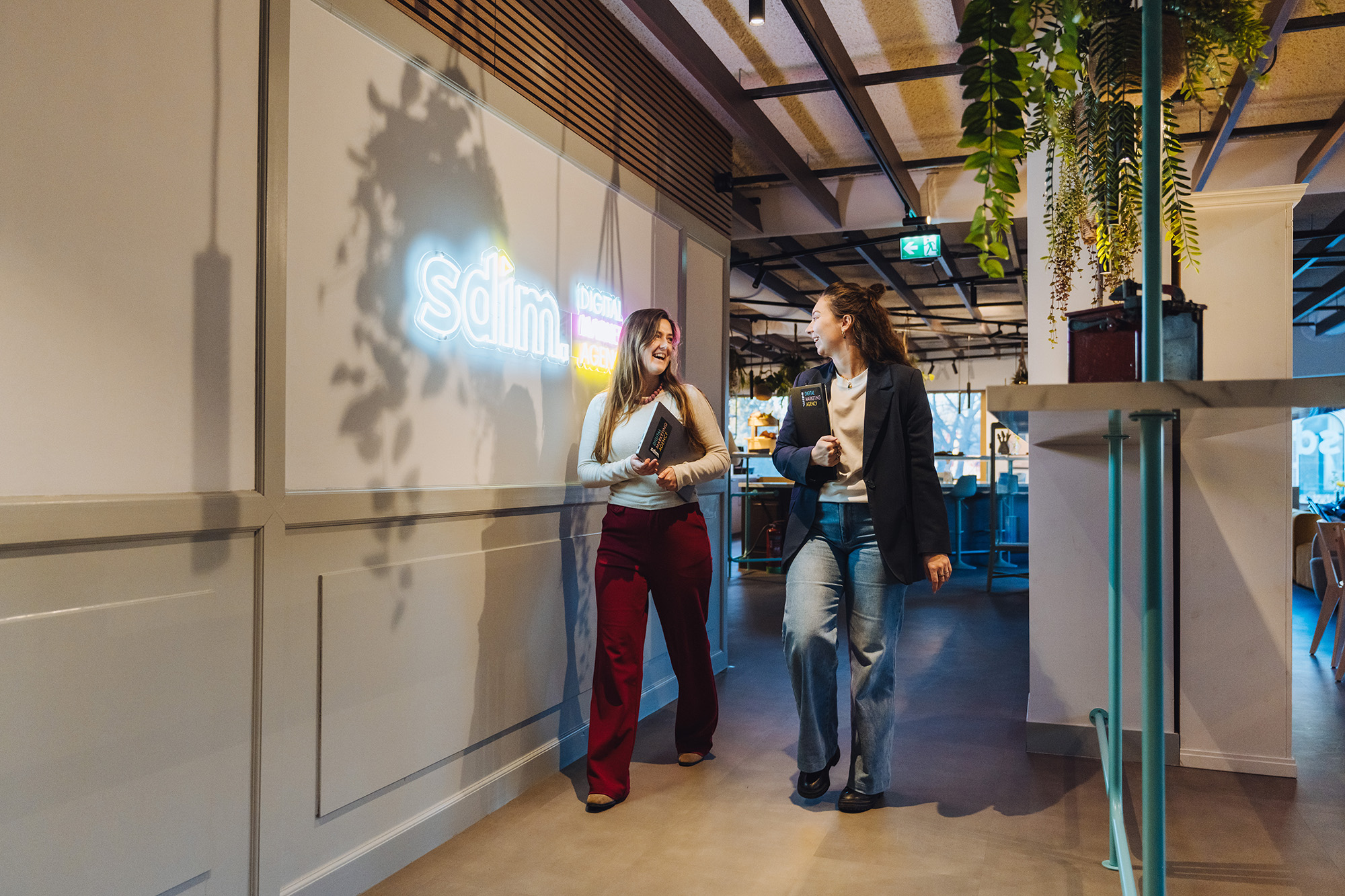 SDIM collega's Melissa en Sabine