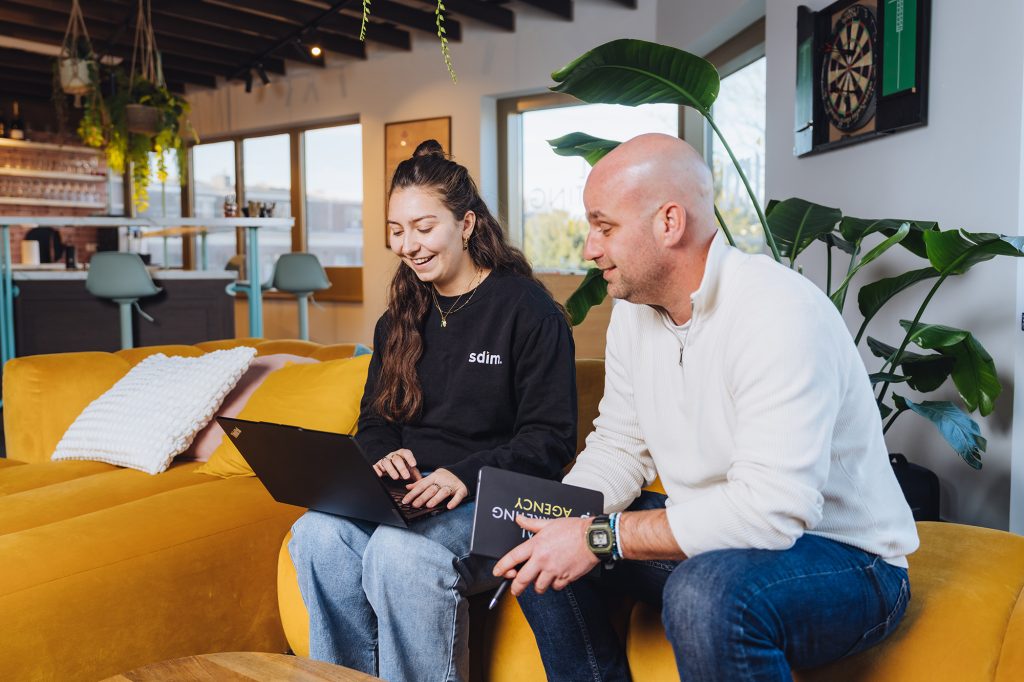 SDIM collega's Sabine en Marc