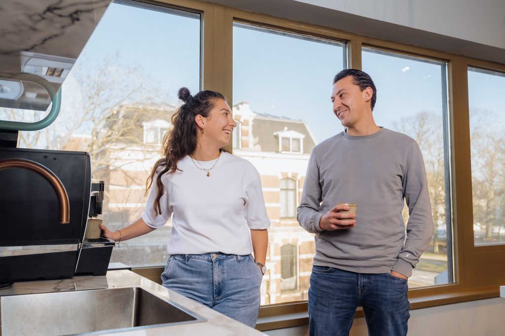 SDIM collega's Sabine en Willem