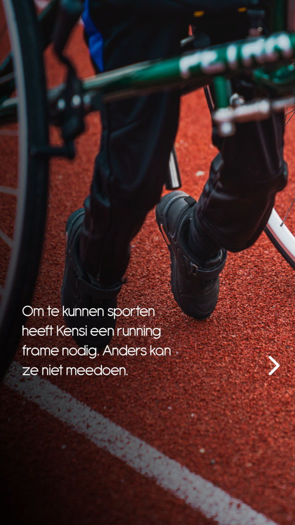 Fonds Gehandicapten sport story campagne
