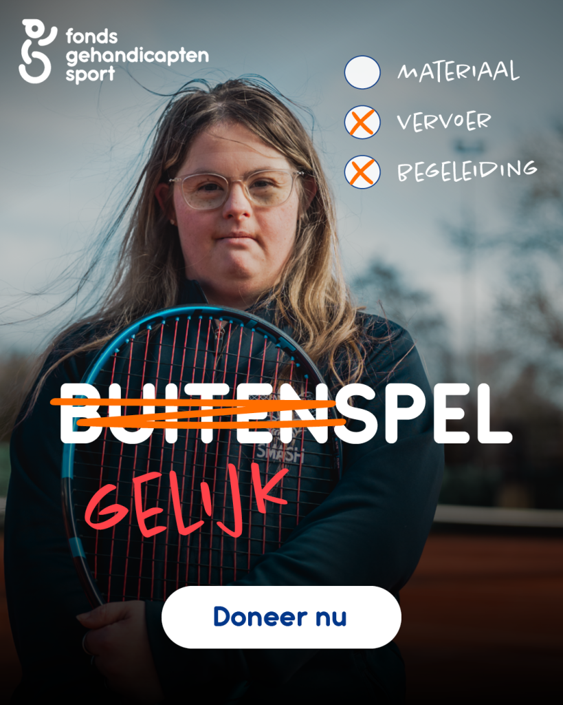 Fonds Gehandicaptensport campagne met Laura