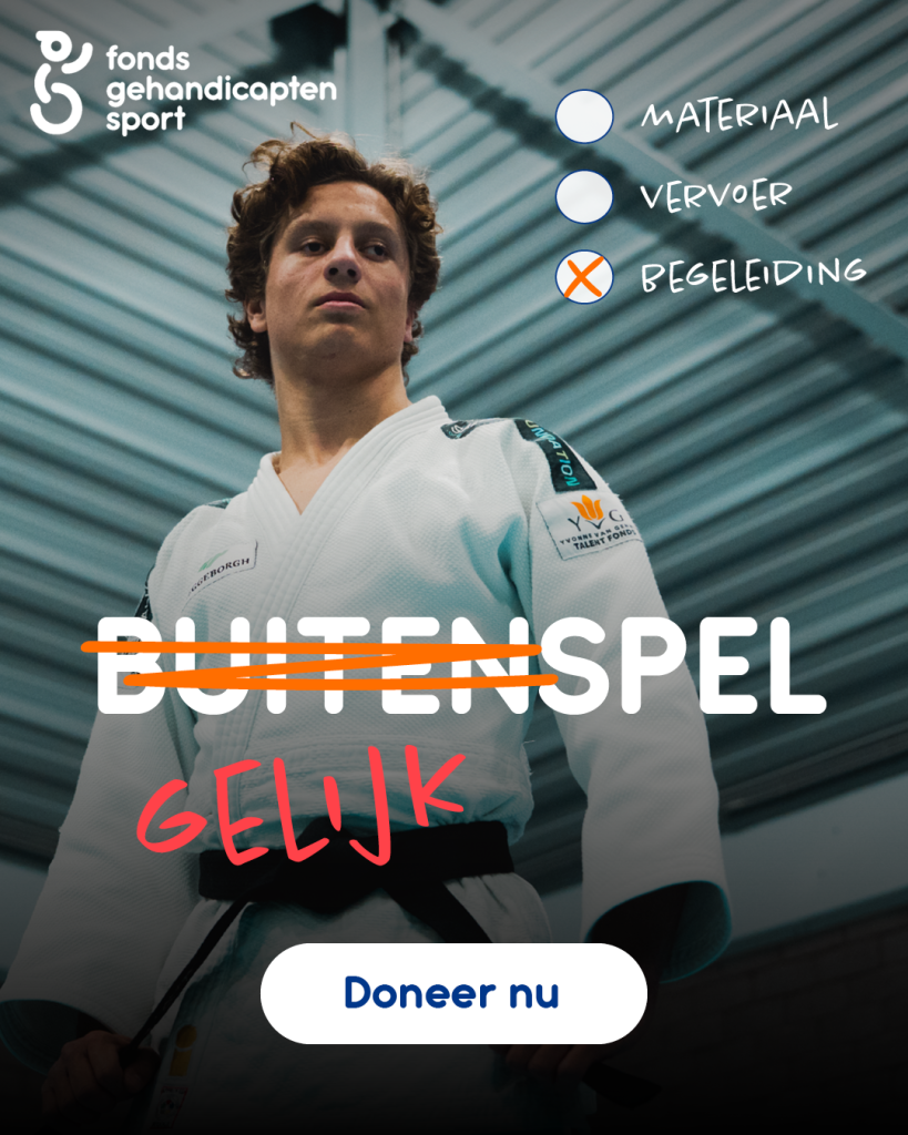 Fonds Gehandicaptensport campagne met Seb