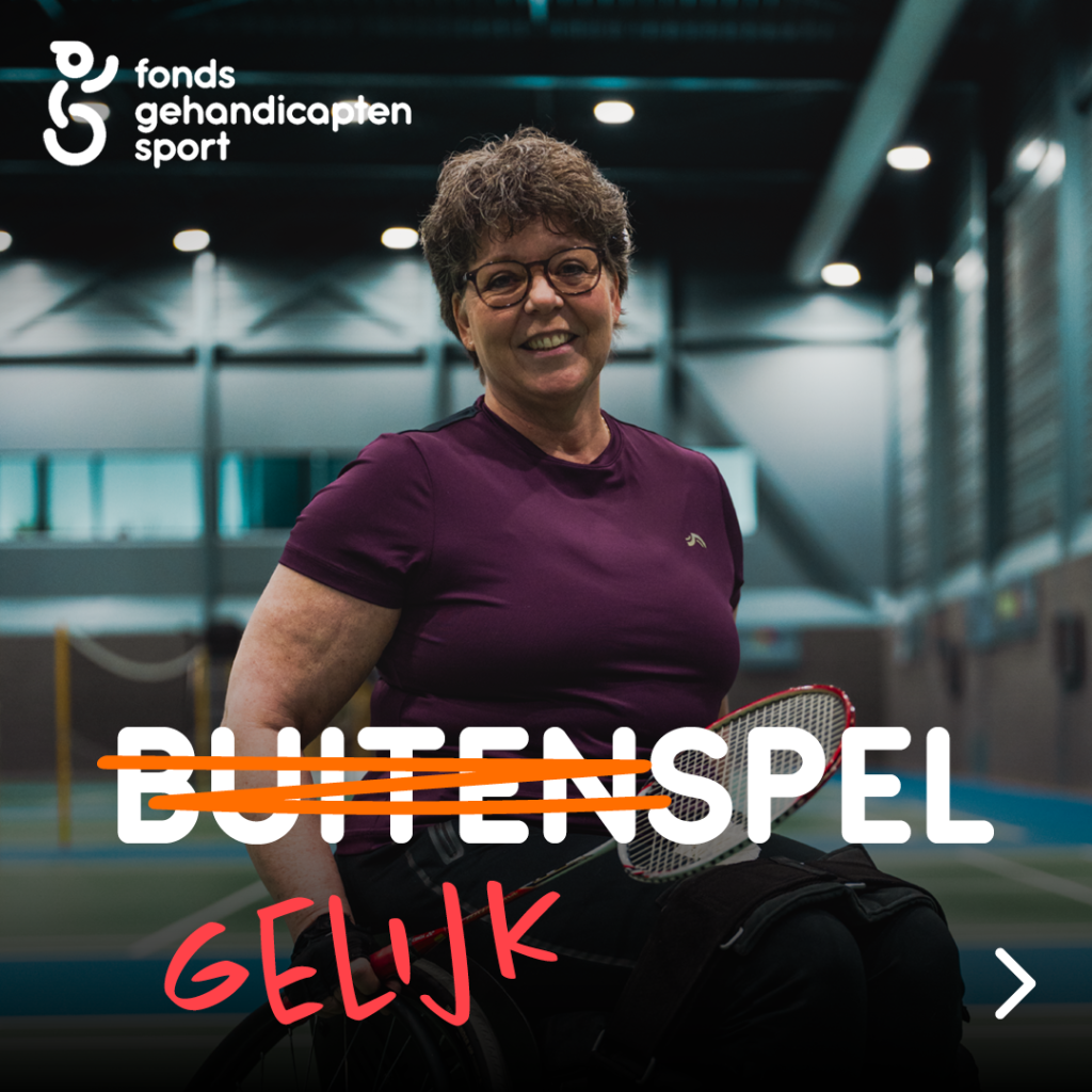 Sandra Fonds Gehandicaptensport campagne