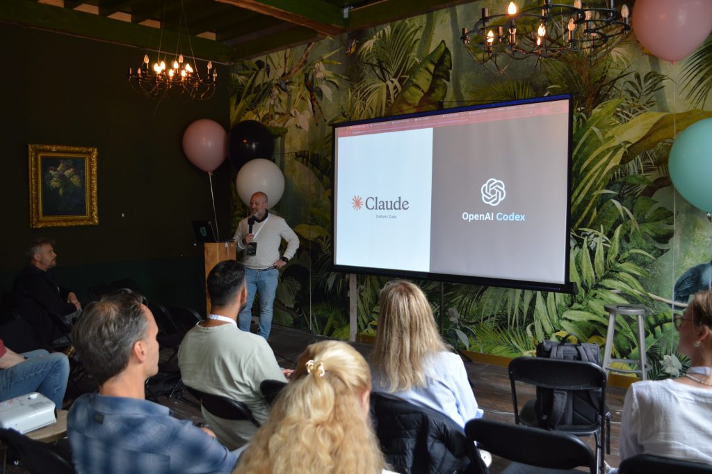 SDIM AI Event Frans Eldering van Sturdy Digital