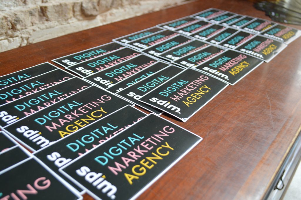 SDIM AI Event stickers