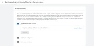 Merchant Center Google Analytics 4